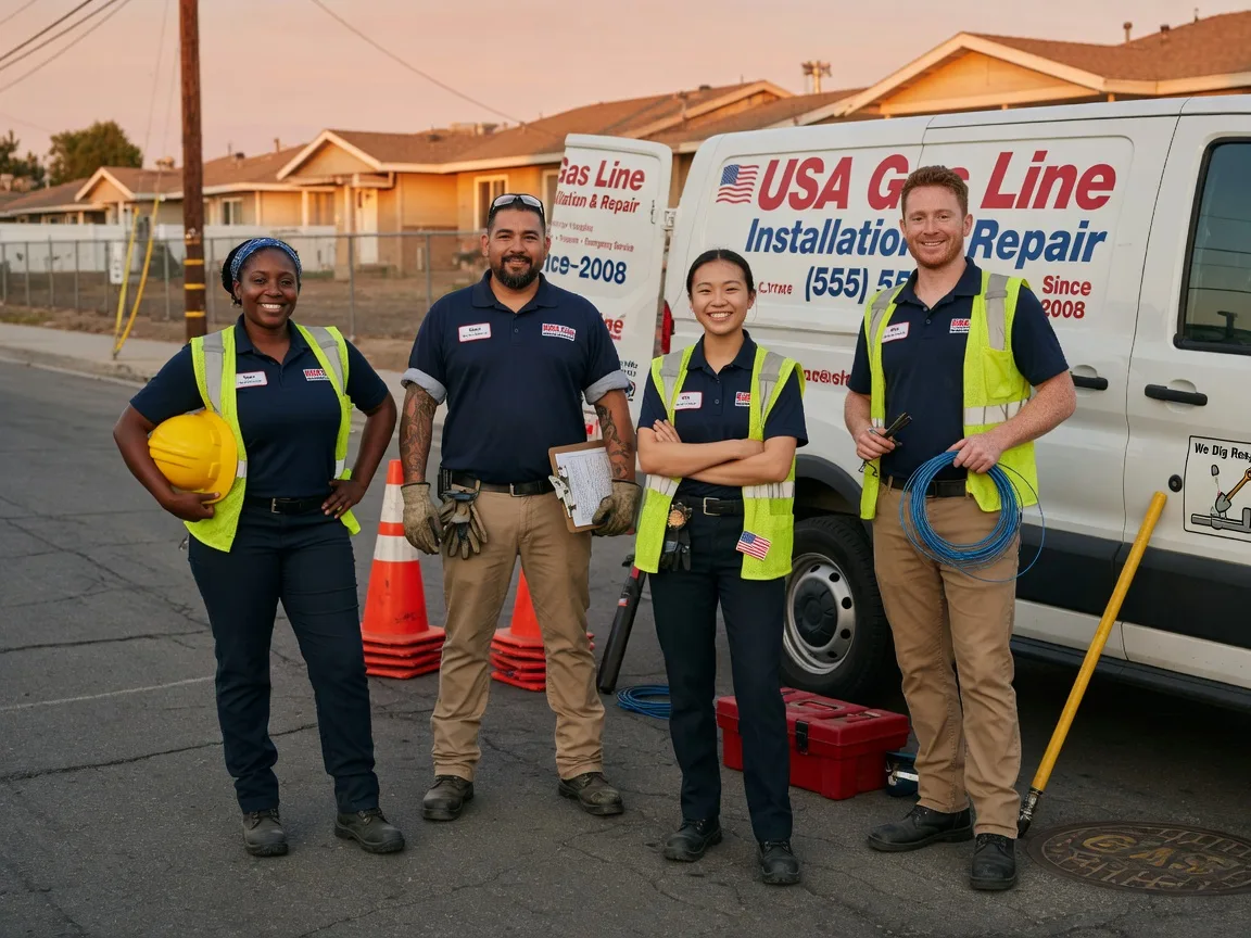 Gas Line Installation company in Grafton, IA